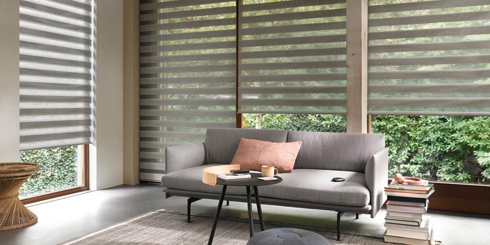 For over 70 years Luxaflex have kept pushing the idea of what their products can bring to your home, and now offer an extensive range of bespoke blinds.

When you invest in a made-to-measure Luxaflex® window treatment, you’ll be guaranteed quality, unique design, and outstanding craftsmanship.

From the simplest roller blind to fully motorised blinds, Luxaflex have you covered. Their ground-breaking designs, including Pirouette®, Duette® and Silhouette® blinds and of course their latest innovation - PowerView® automation, have all made the Luxaflex® brand the most sought after and most trusted name for unique, custom-made window treatments.

