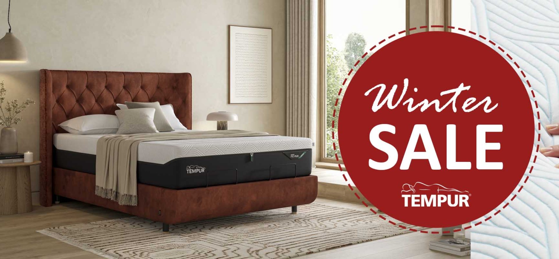 Extra 10% off TEMPUR sale prices!