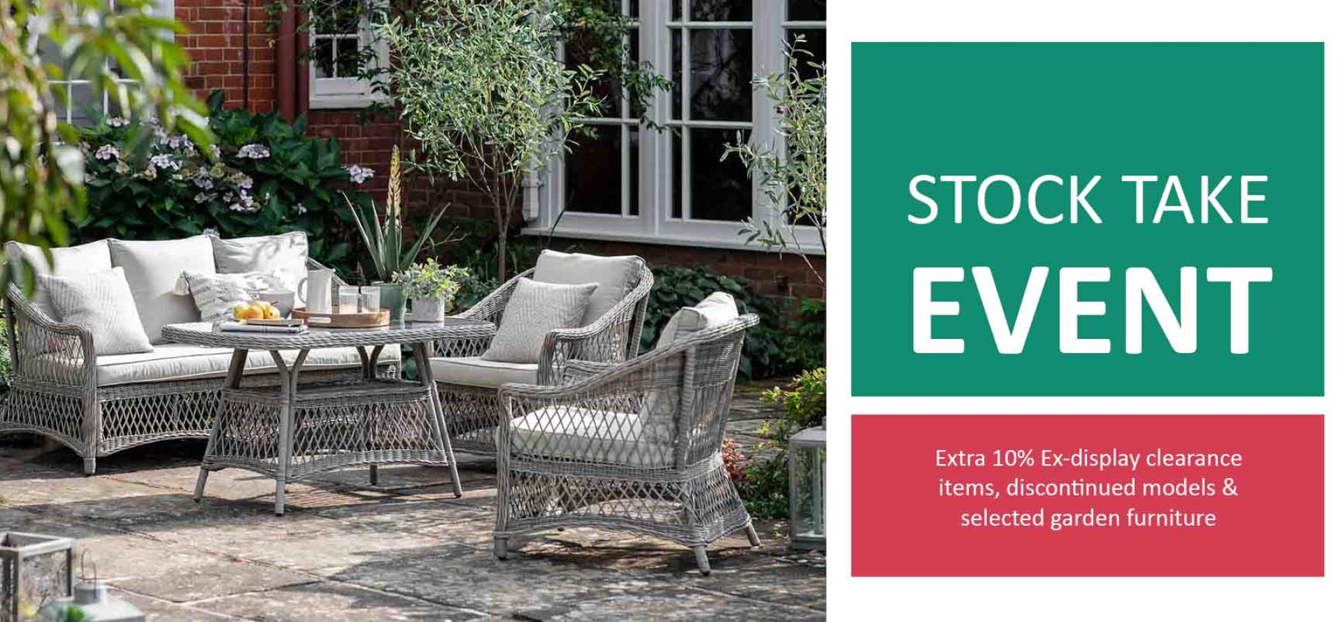 Spring Stock Take Event!