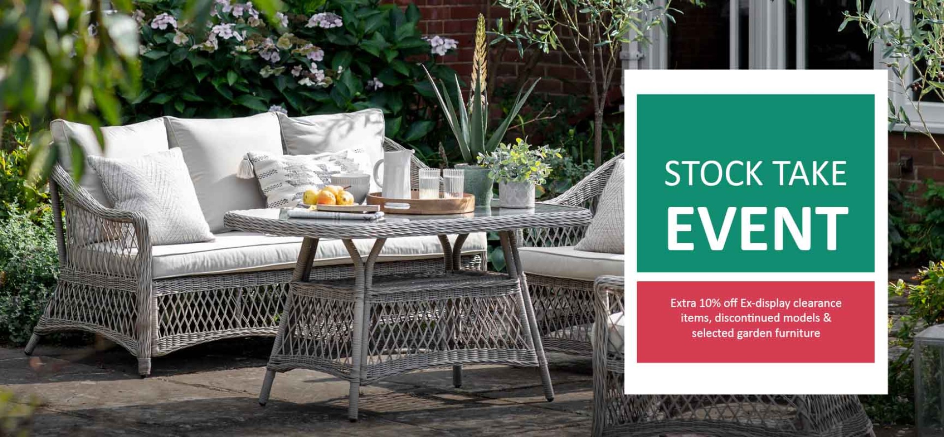 Spring Stock Take Event!