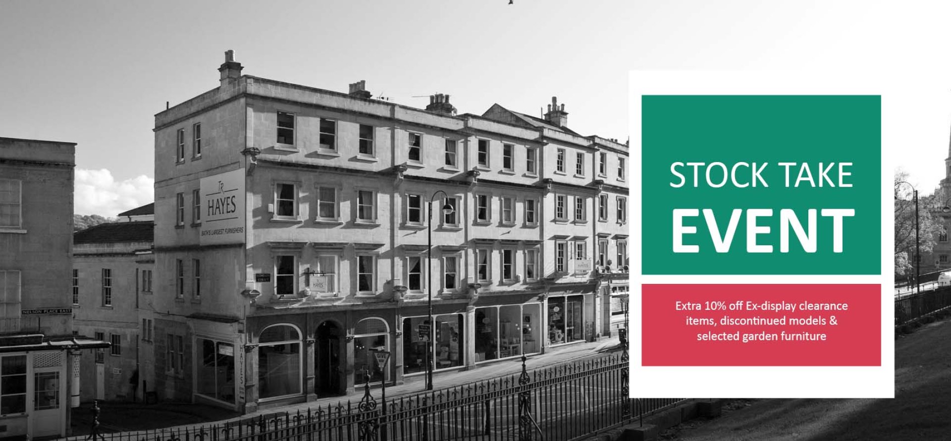 Spring Stock Take Event!