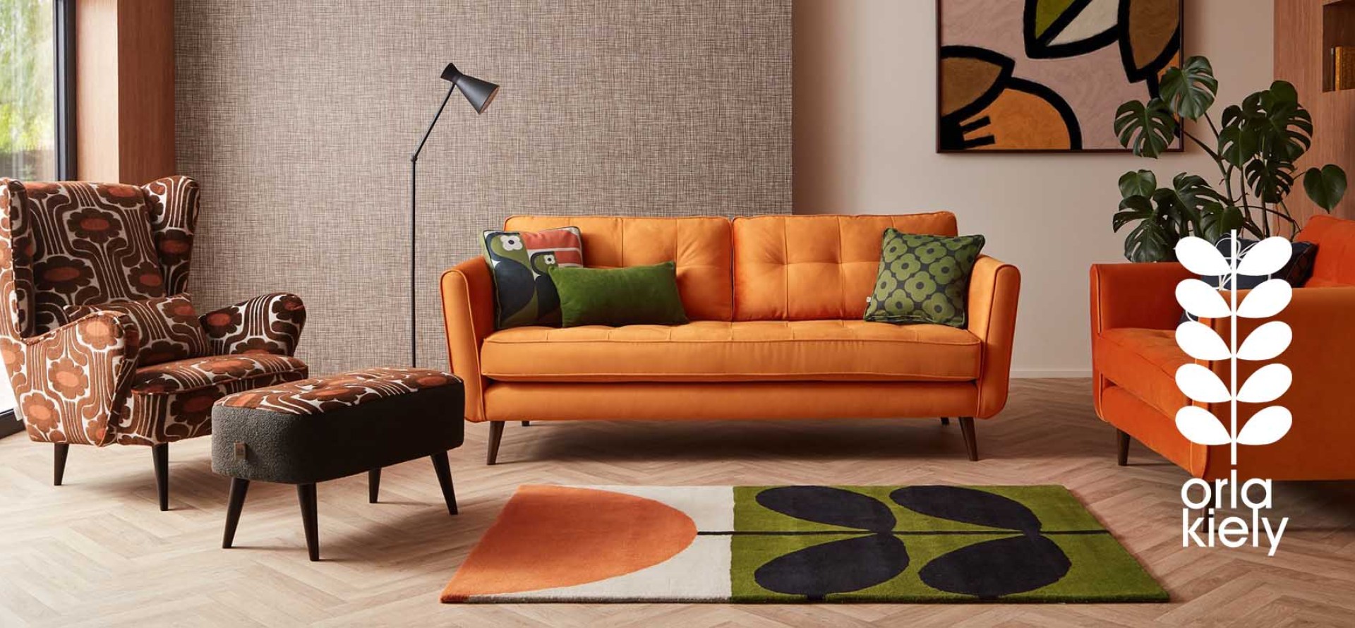 NEW! Orla Kiely sofas & chairs