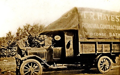After the war, the furniture shop grew from strength to strength and TR Hayes expanded into furniture removals. Their first motor vehicle was a Model ‘T’ Ford van which cost £185, had a top speed of 15 miles an hour!