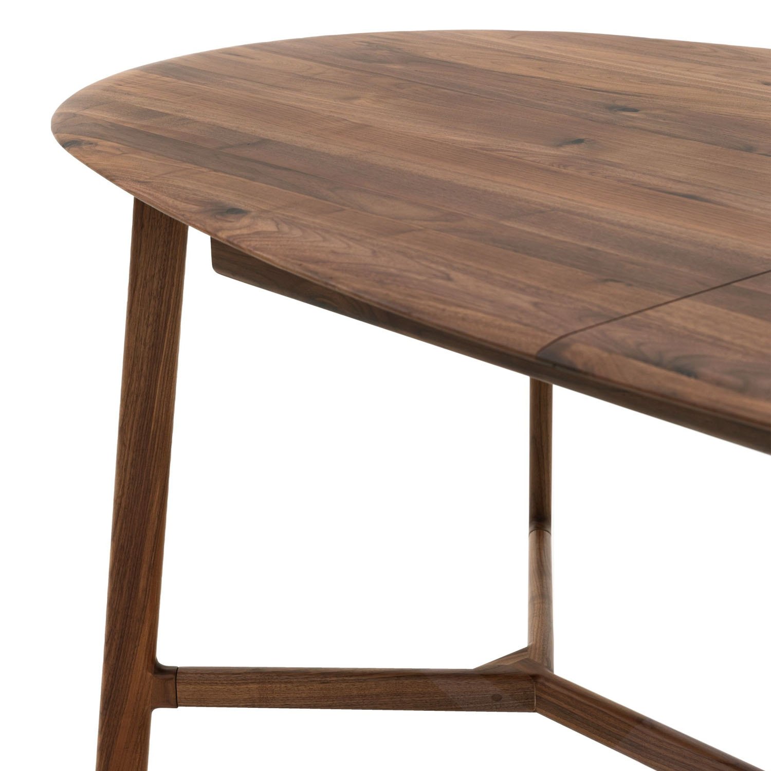 Walnut Extend Table Jacobsen Walnut Extending Dining Table - TR Hayes
