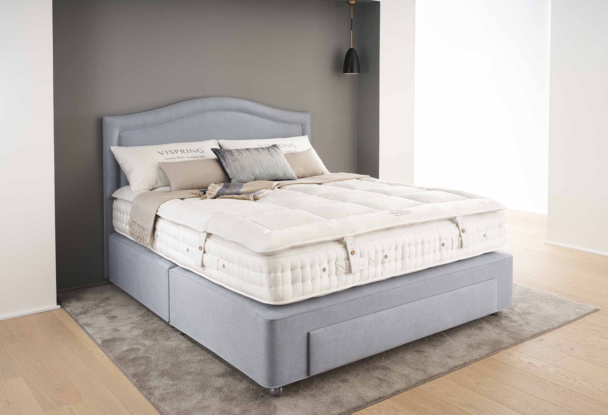 Via Spring Topper Vispring Pillowtop Topper - TR Hayes