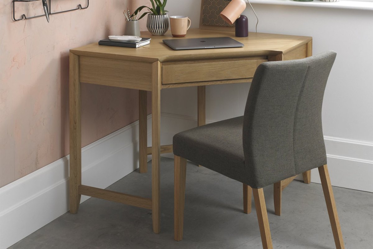 Ibsen Oak Corner Desk Ibsen Oak Corner Desk