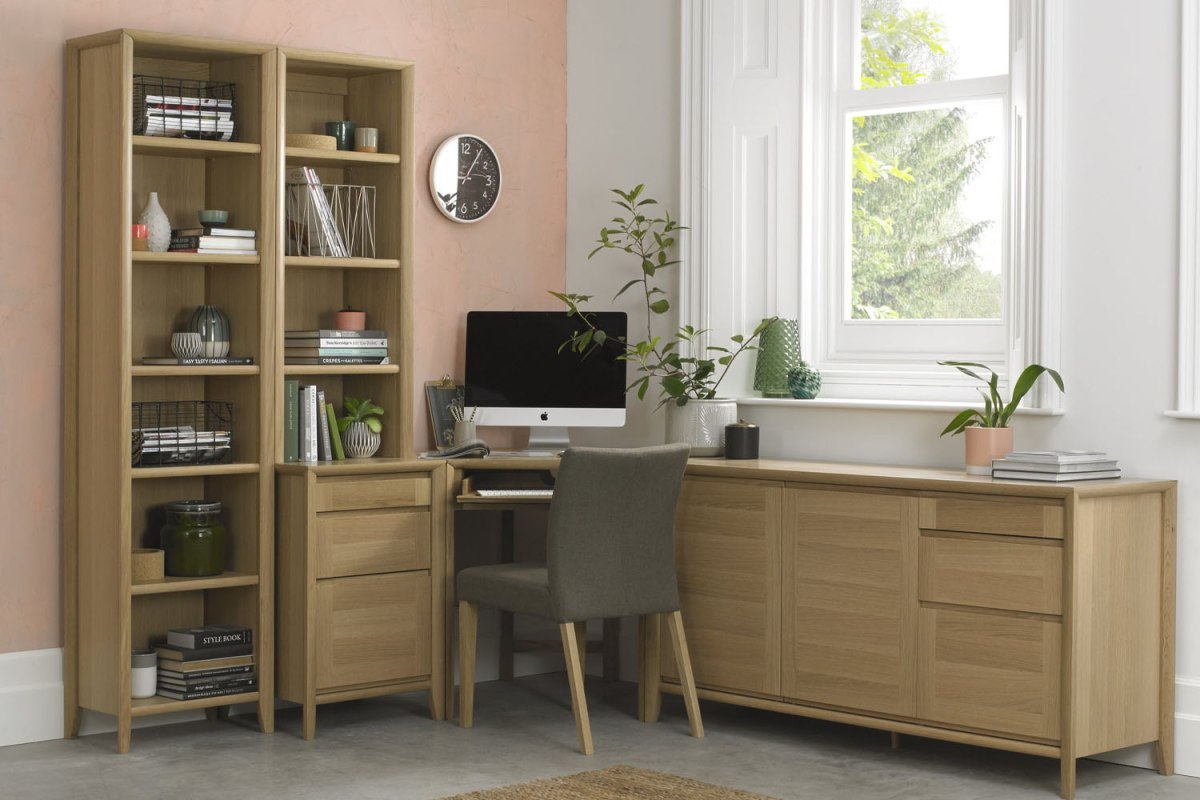 Ibsen Oak Corner Desk Ibsen Oak Corner Desk