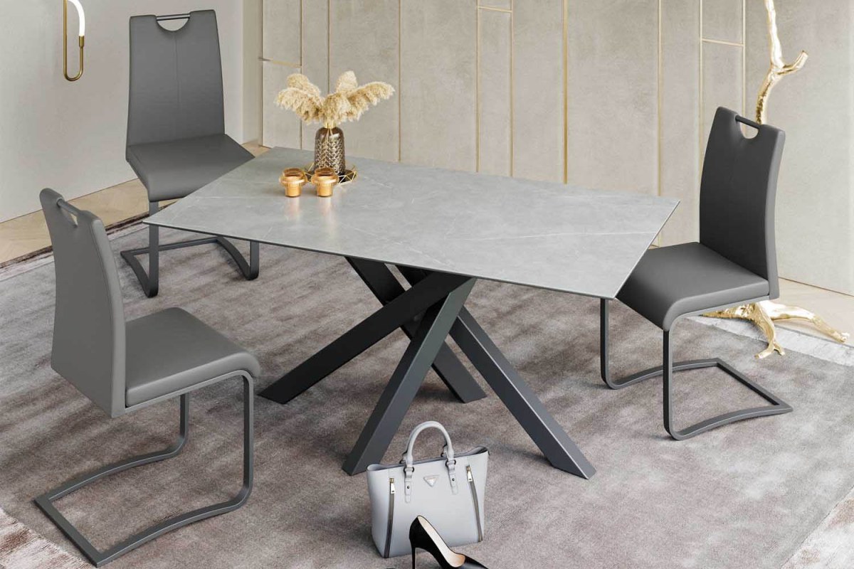 Bruno Fixed Top Dining Table Bruno Fixed Top Dining Table