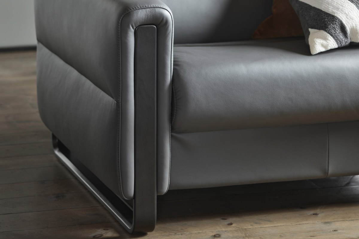 Stressless Fiona 2.5 Seater Sofa with Wood Arms Stressless Fiona 2.5 Seater Sofa with Wood Arms