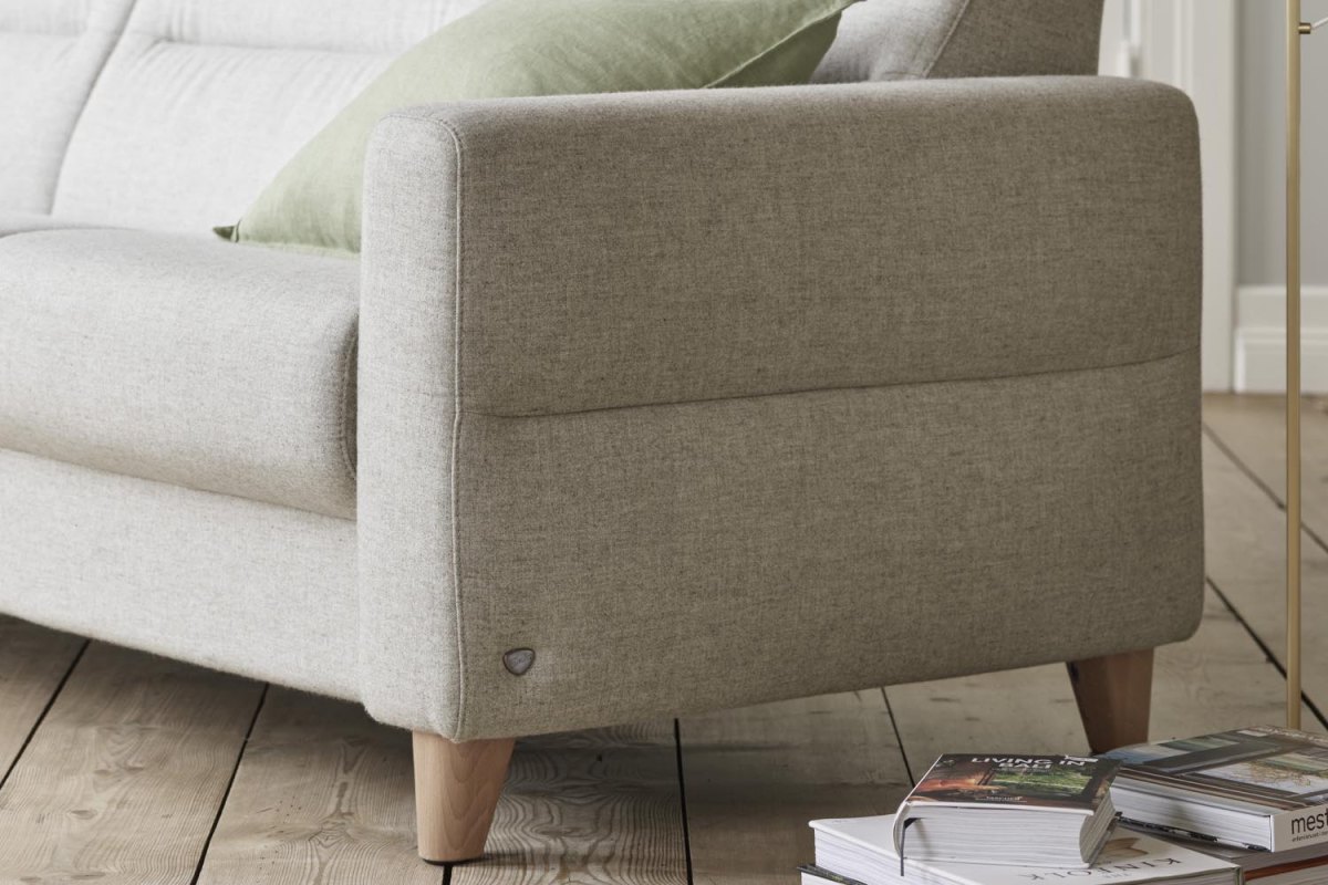 Stressless Fiona 3 Seater Sofa with Upholstered Arms Stressless Fiona 3 Seater Sofa with Upholstered Arms