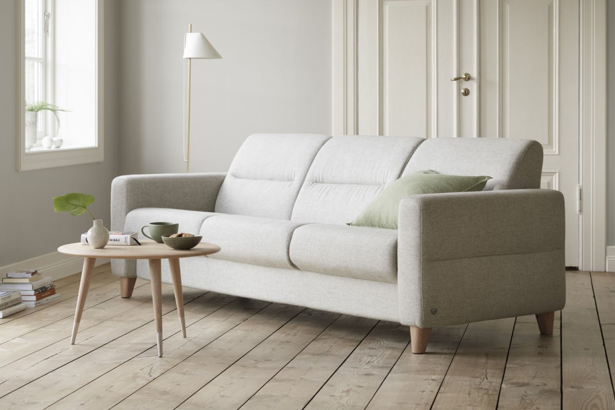 Stressless Fiona 3 Seater Sofa with Upholstered Arms Stressless Fiona 3 Seater Sofa with Upholstered Arms