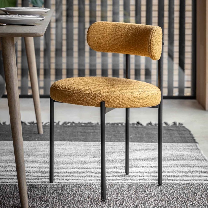 Arlo Dining Chair in Ochre Arlo Dining Chair in Ochre