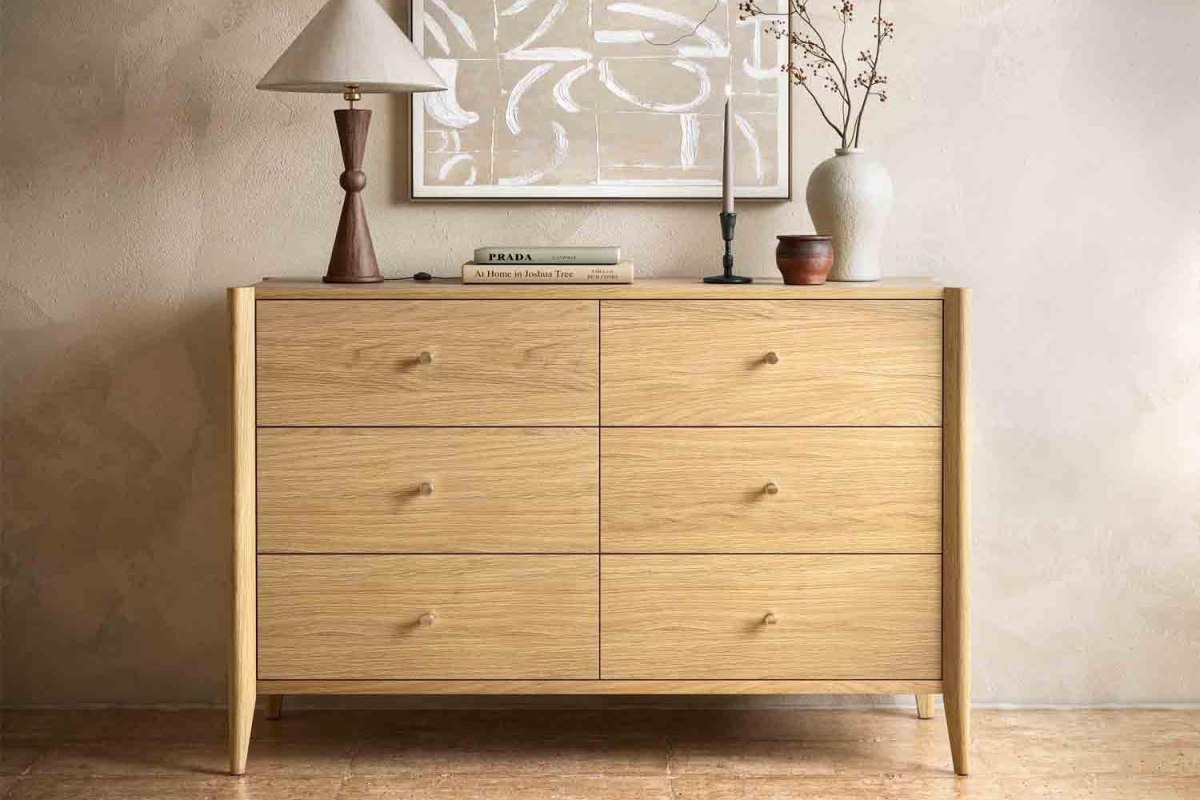 Paterson Natural 2 Over 3 Drawer Chest Paterson Natural 2 Over 3 Drawer Chest