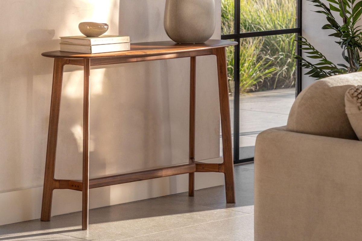 Jacobsen Walnut Console Table Jacobsen Walnut Console Table