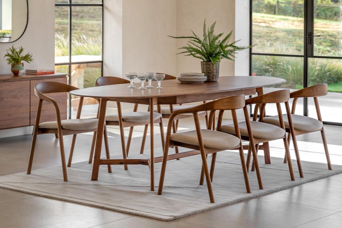 Jacobsen Walnut Extending Dining Table Jacobsen Walnut Extending Dining Table