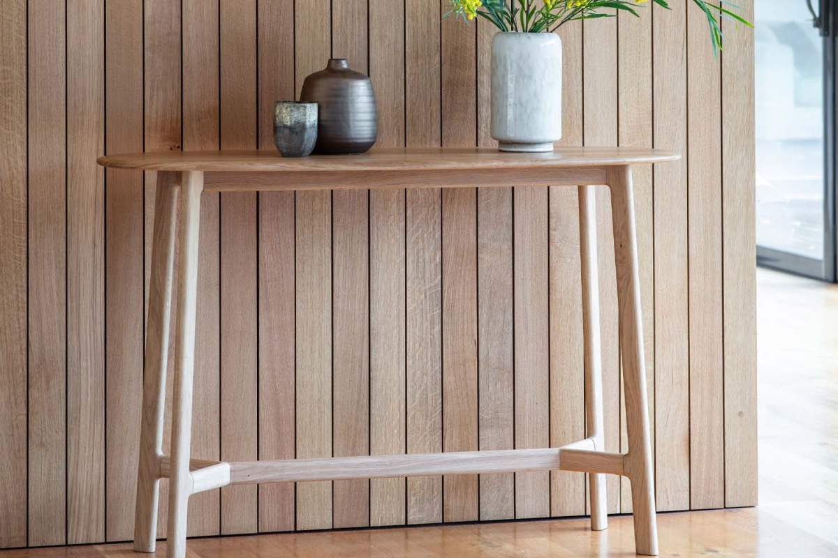 Jacobsen Oak Console Table Jacobsen Oak Console Table