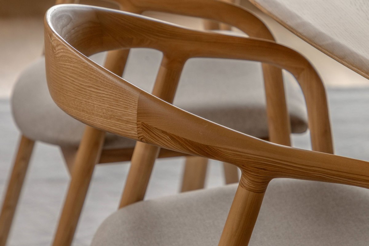 Jacobsen Oak Upholstered Dining Chair Jacobsen Oak Upholstered Dining Chair