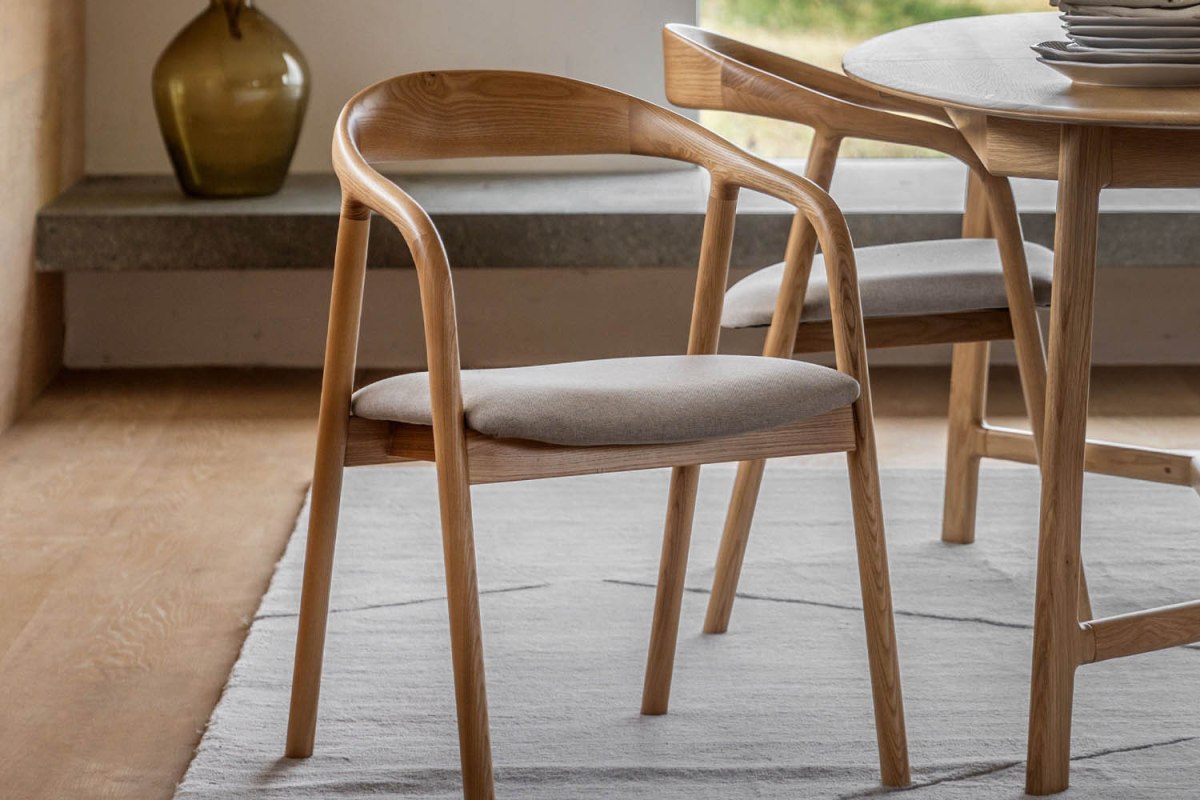 Jacobsen Oak Upholstered Dining Chair Jacobsen Oak Upholstered Dining Chair