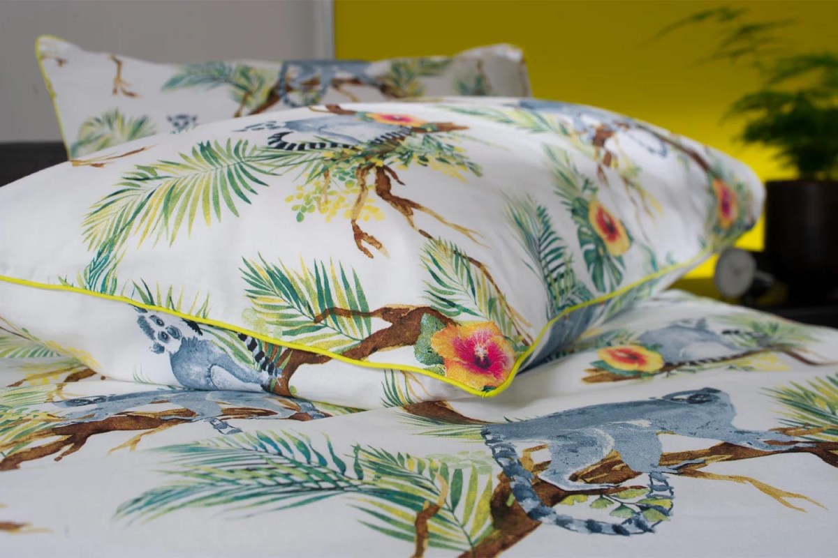 Madagascar Printed Cotton Duvet Set Madagascar Printed Cotton Duvet Set