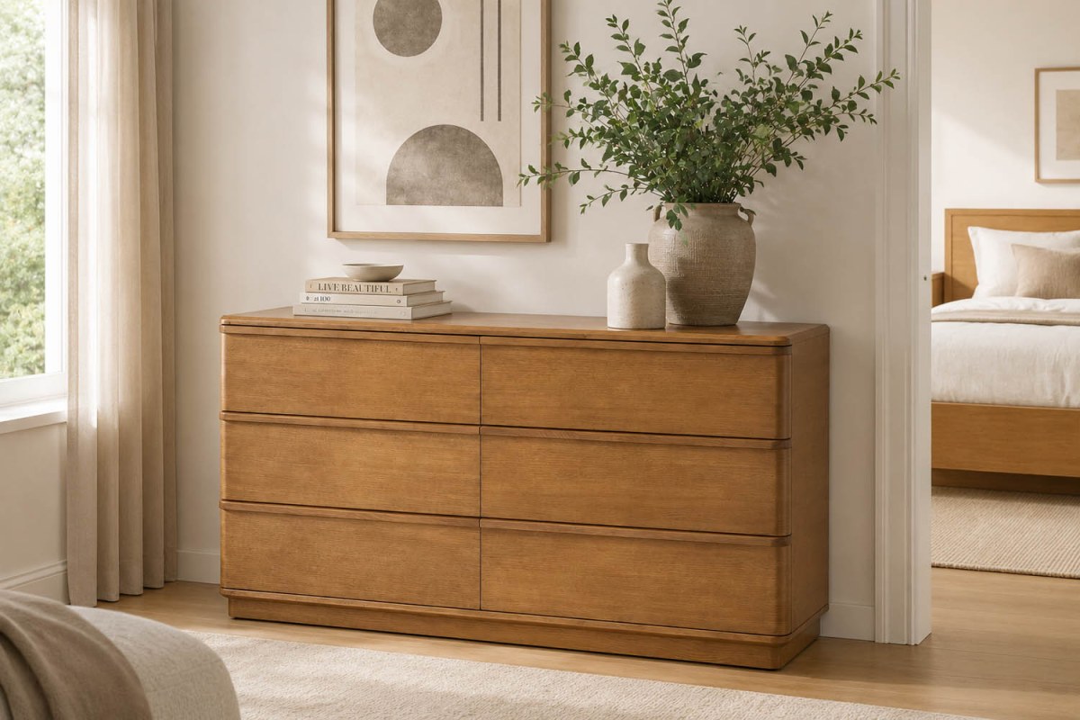 Albany 3+3 Drawer Wide Chest Albany 3+3 Drawer Wide Chest