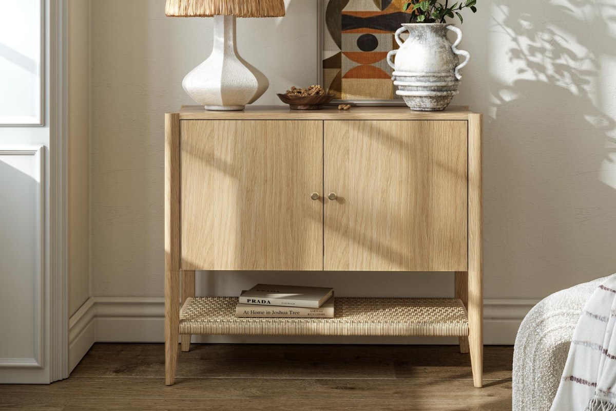 Rushworth Oak Small Sideboard with 2 Doors Rushworth Oak Small Sideboard with 2 Doors