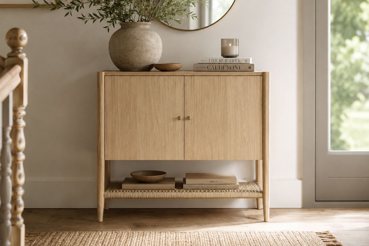 Rushworth Oak Small Sideboard with 2 Doors Rushworth Oak Small Sideboard with 2 Doors