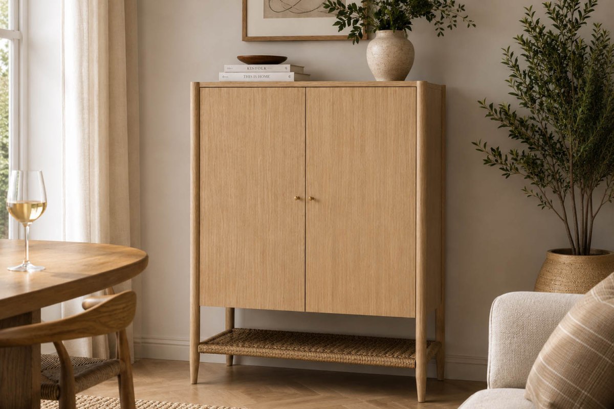 Rushworth Oak Bar Cabinet Rushworth Oak Bar Cabinet