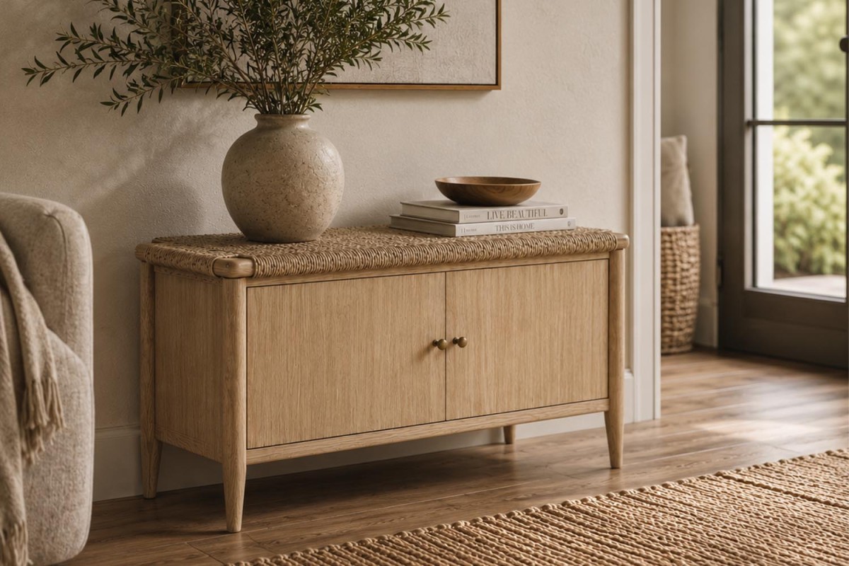 Rushworth Oak Hallway Bench Rushworth Oak Hallway Bench