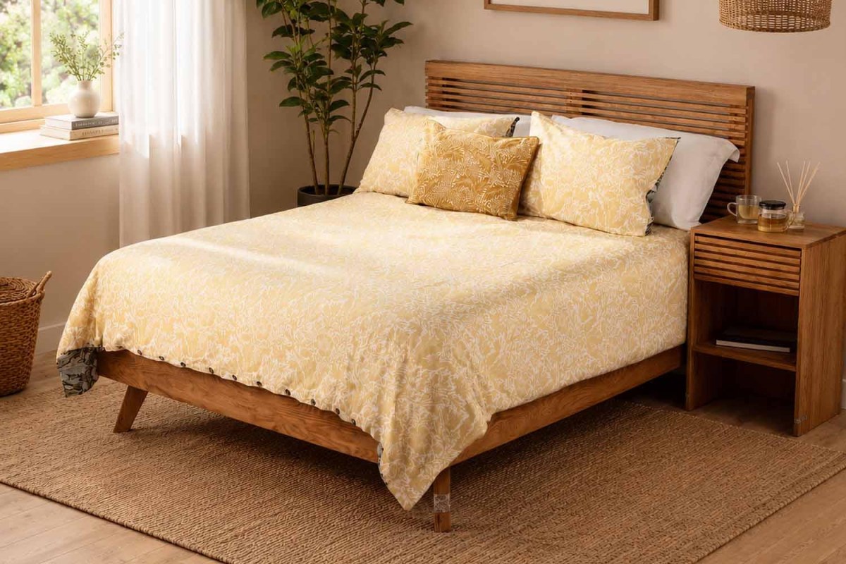 Enchanted House Buckfast Oak Bedframe Enchanted House Buckfast Oak Bedframe