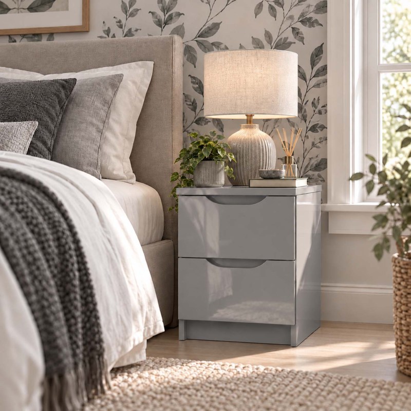 Somerton 2 Drawer Bedside Somerton 2 Drawer Bedside