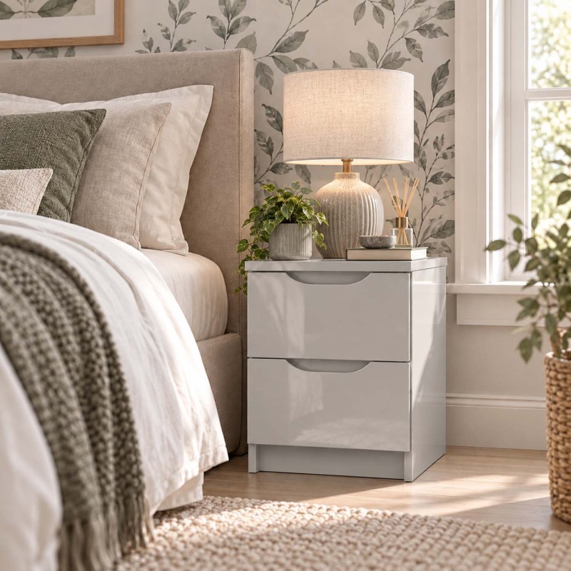 Somerton 2 Drawer Bedside Somerton 2 Drawer Bedside