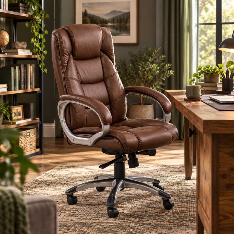 Norland Leather Office Chair Norland Leather Office Chair
