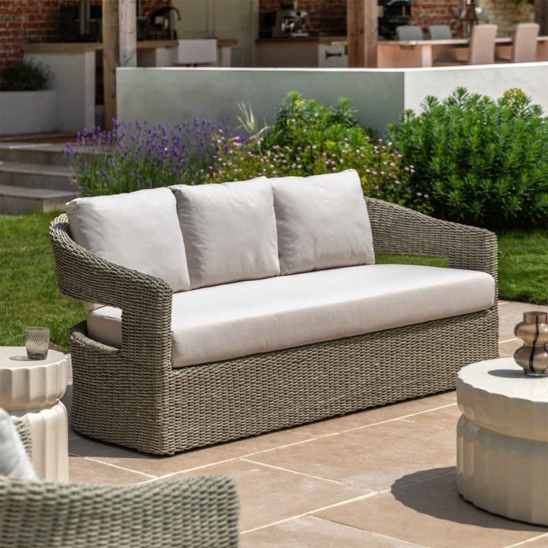 Ischia 3 Seater Wicker Sofa Ischia 3 Seater Wicker Sofa