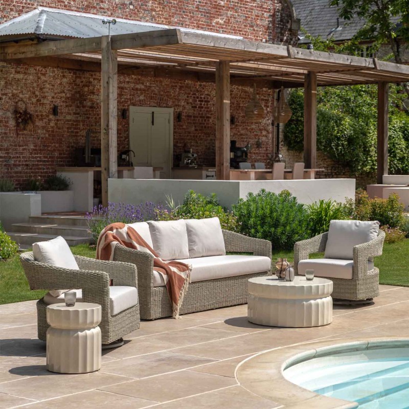 Ischia 3 Seater Wicker Sofa Ischia 3 Seater Wicker Sofa