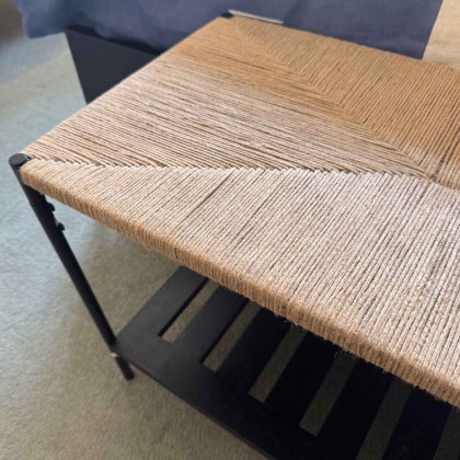 Showroom Clearance: Raphaella Woven Bench Showroom Clearance: Raphaella Woven Bench