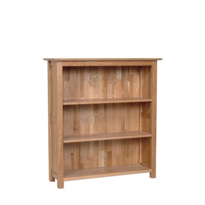 Lynton Oak 3ft High Bookcase