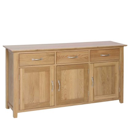 Lynton Oak Large Sideboard