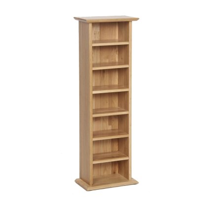 Lynton Oak CD/DVD Rack