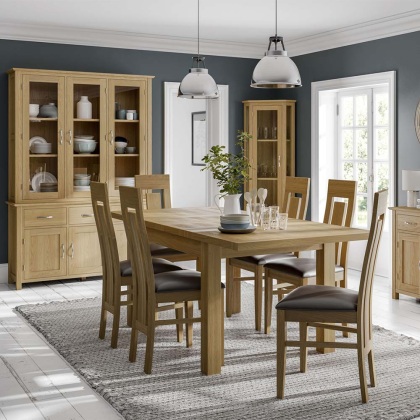 Lynton Oak Wall Mirror