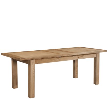 Lynton Oak Large Extending Dining Table