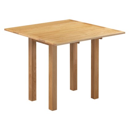 Lynton Oak Square Drop Leaf Dining Table
