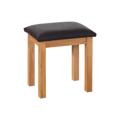 Lynton Oak Dressing Table Stool