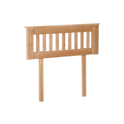 Lynton Oak Slatted Headboard