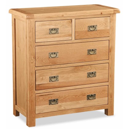 Hamilton 2 Over 3 Drawer Chest