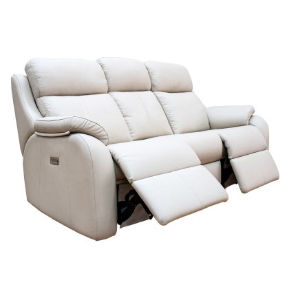 G Plan Kingsbury 3 Seater Electric Double Recliner Sofa G Plan Kingsbury 3 Seater Electric Double Recliner Sofa