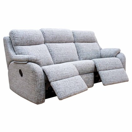 G Plan Kingsbury 3 Seater Curved Manual Double Recliner Sofa G Plan Kingsbury 3 Seater Curved Manual Double Recliner Sofa