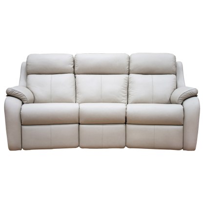 G Plan Kingsbury 3 Seater Curved Electric Recliner Sofa Double