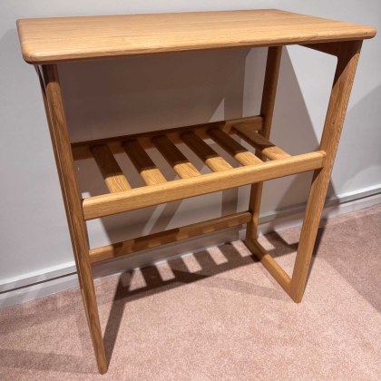 Showroom Clearance: Anbercraft 08 Hall Table with Solid Oak Top
