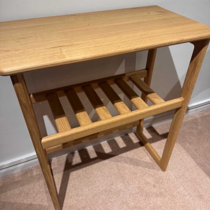 Showroom Clearance: Anbercraft 08 Hall Table with Solid Oak Top