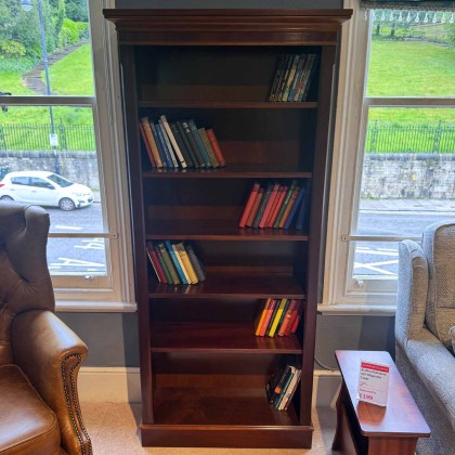 Showroom Clearance: Bradley Mahogany 914 Tall Bookcase